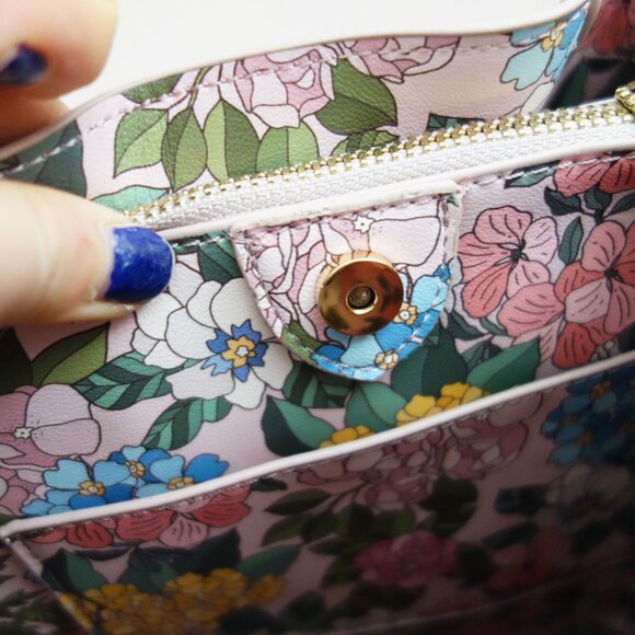 Steve Madden Blush Pink Faux Leather Handbag Crossbody NWT! - Picture 7 of 10